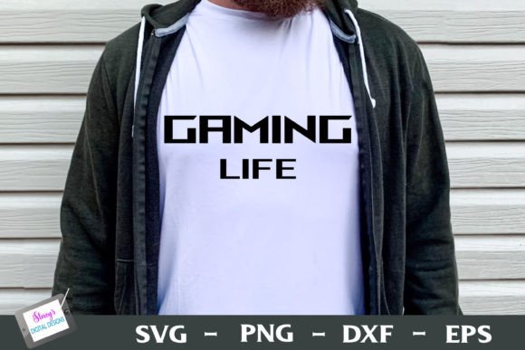 Gamer Design - Gaming Life SVG: Graphics for Crafts