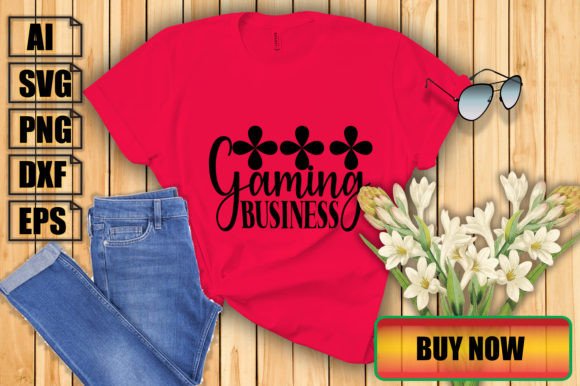 Gaming Business Graphics for Print Templates