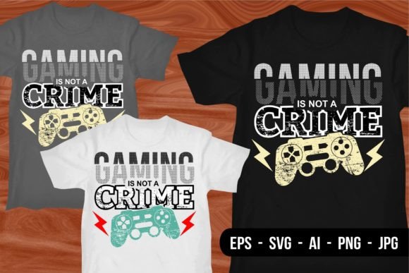 Gaming is Not Crime: Bold Graphics for Modern Templates