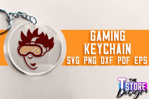 Gaming Keychain SVG: Fun Graphics for Crafts