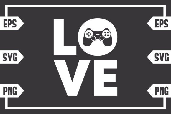 Gaming & Love Graphics for Crafts