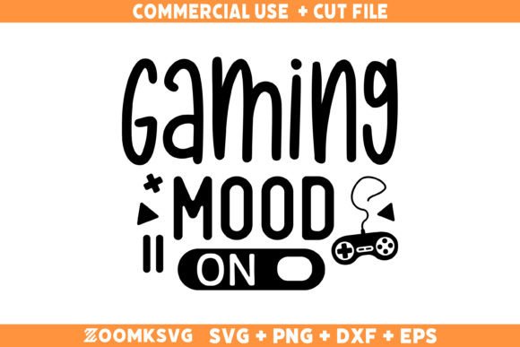 Gaming Mood on: Graphics for Crafts & Branding