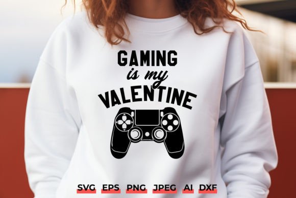 Gaming Valentine SVG: Graphics for Crafts & Sales