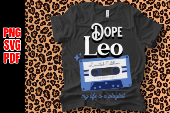 Leo Birthday Template: Premium Graphics & Print Templates