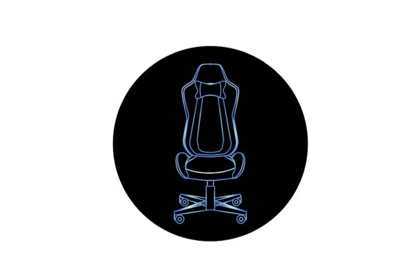 Metaverse Chair Gaming Icon: Graphics & Icons for Sellers