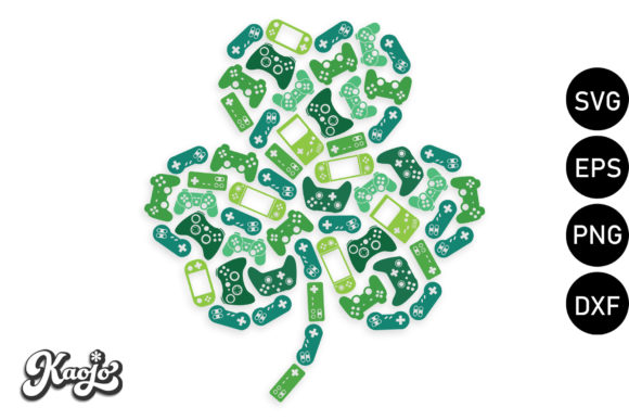 Shamrock Gaming Graphics: Fresh Illustrations for Blogs