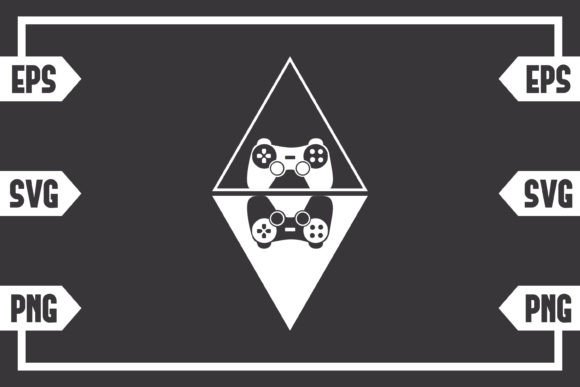 Triangle & Reflection Gaming Graphics for Crafts